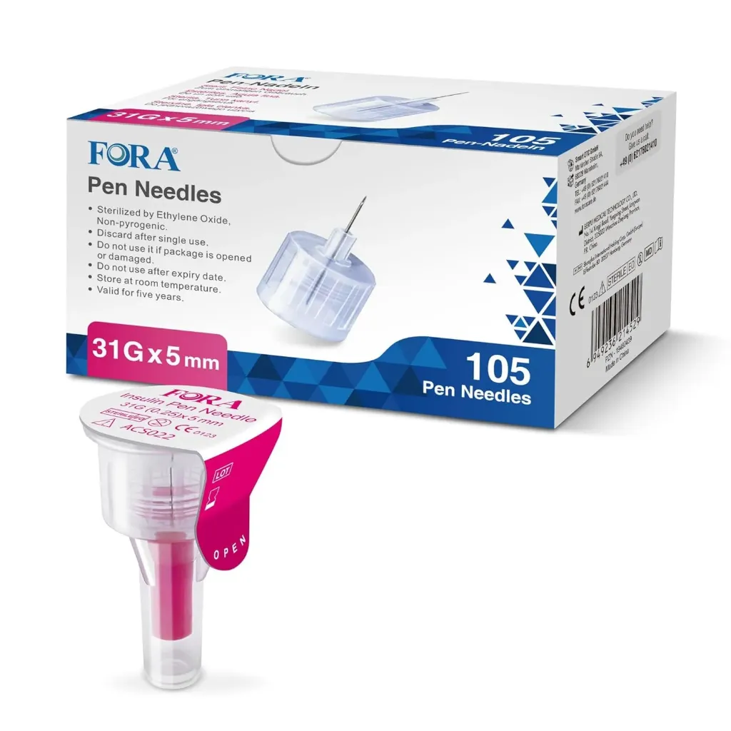 Sterile Disposable Needles 31G (0.25 x 5 mm) - Pack of 105