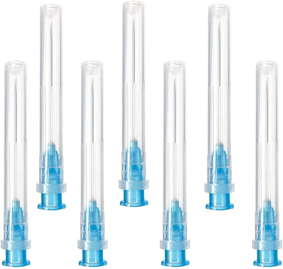 Pack of 100, Stainless Steel Liquid Refill Tubes