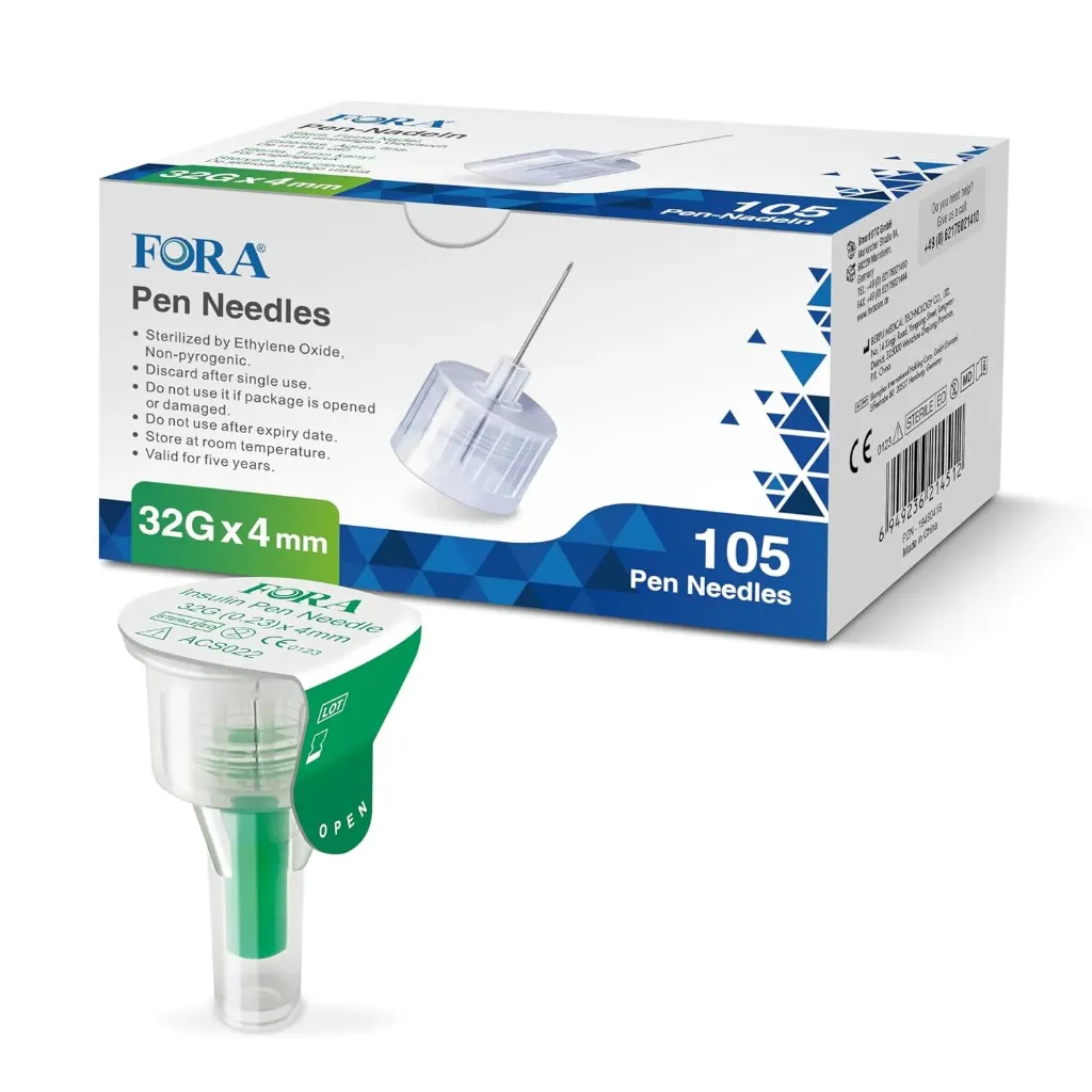 Sterile Disposable Needles 32G (0.23 x 4 mm) - Pack of 105